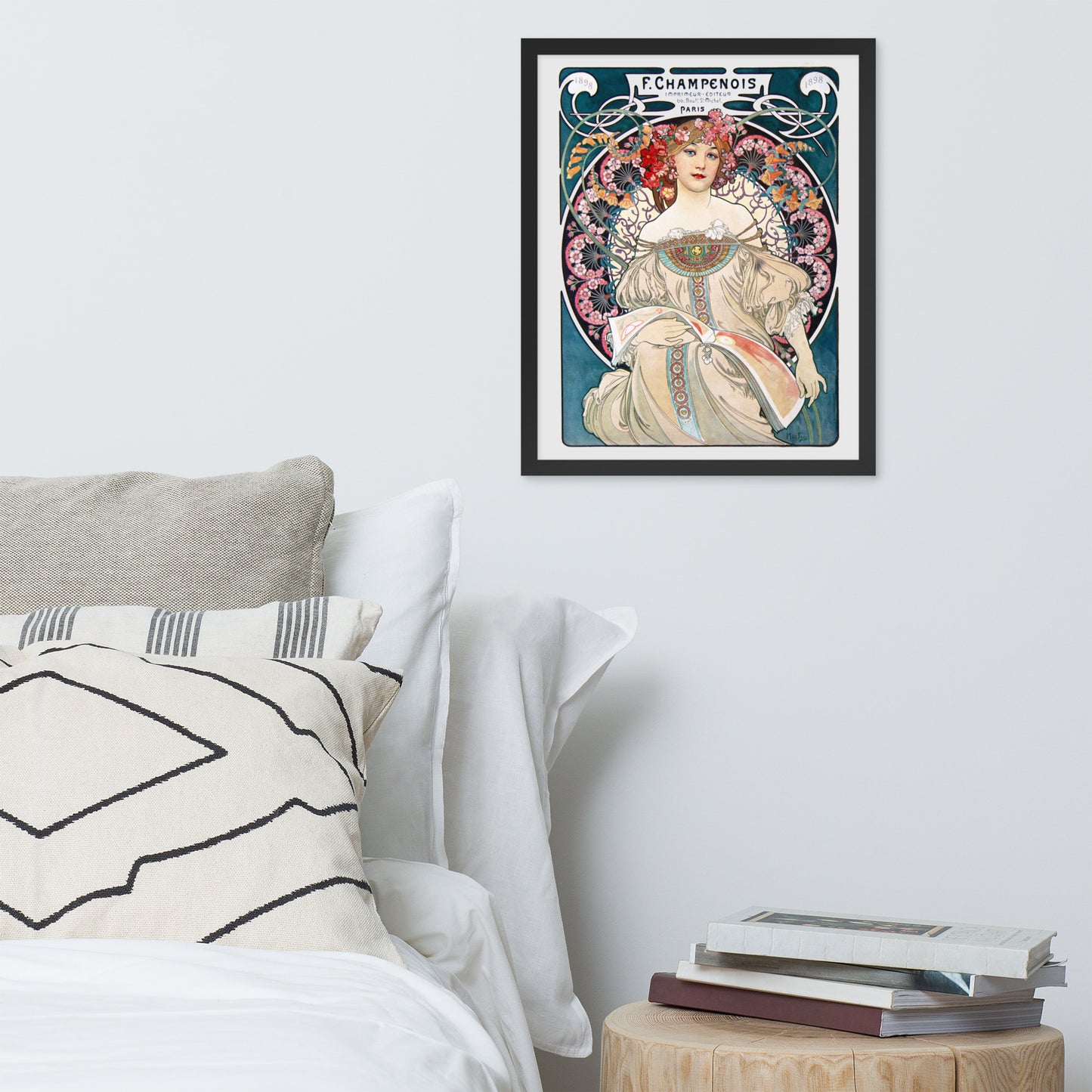 F. Champenois by Alphonse Maria Mucha