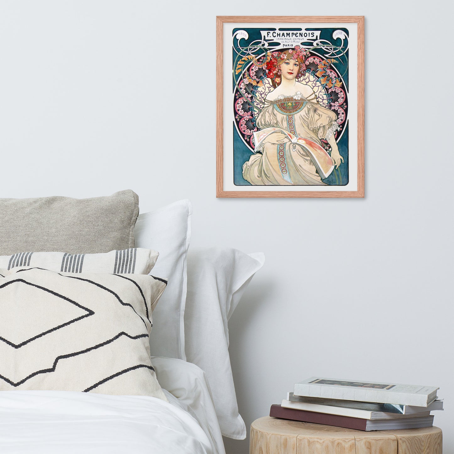 F. Champenois by Alphonse Maria Mucha