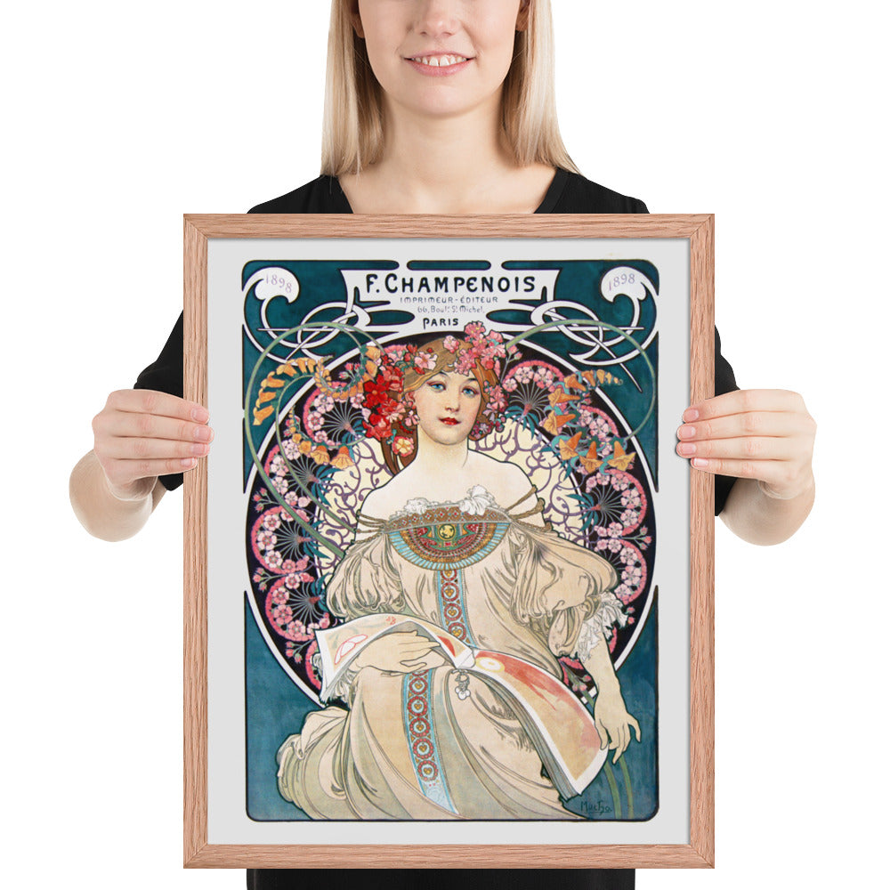 F. Champenois by Alphonse Maria Mucha