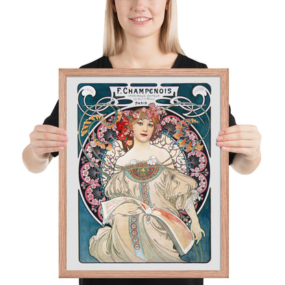 F. Champenois by Alphonse Maria Mucha