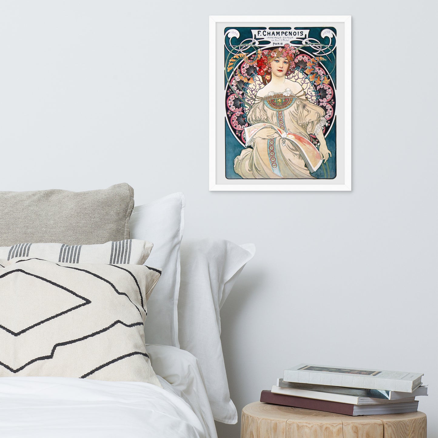 F. Champenois by Alphonse Maria Mucha