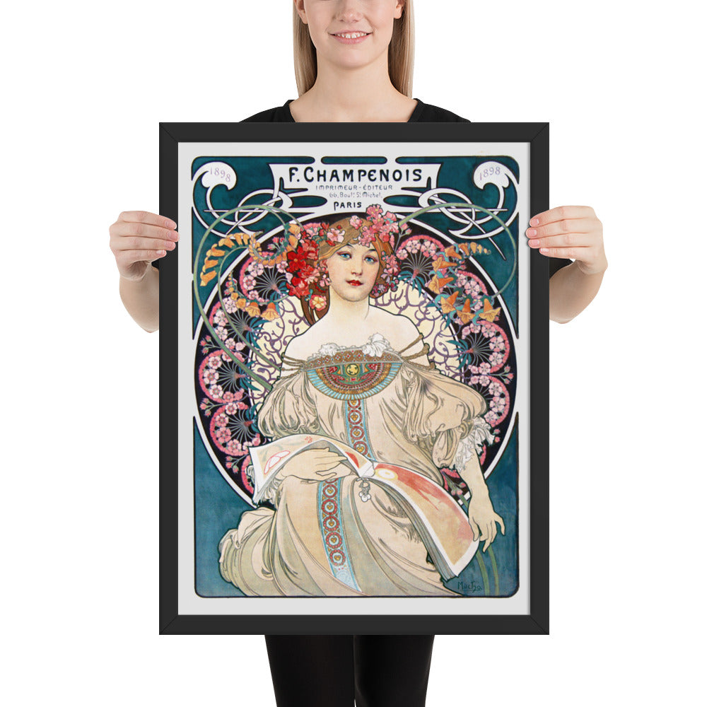 F. Champenois by Alphonse Maria Mucha