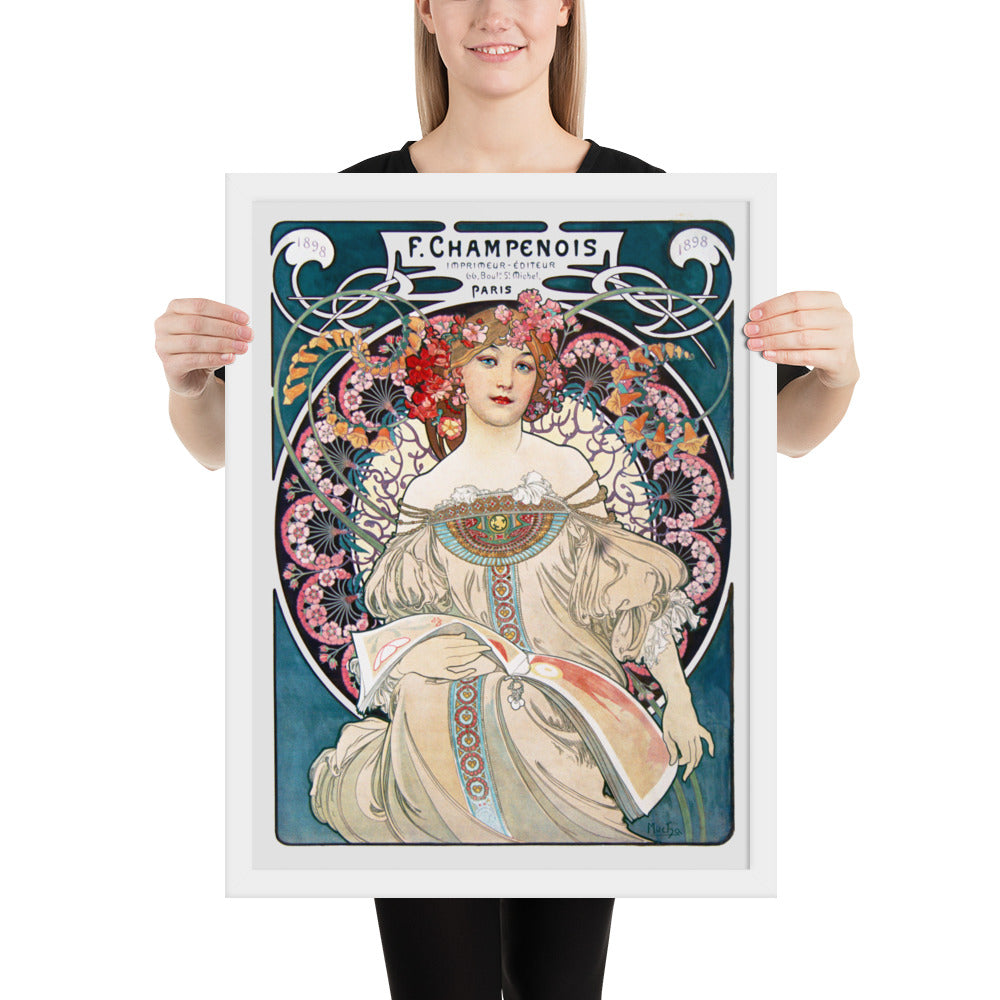 F. Champenois by Alphonse Maria Mucha