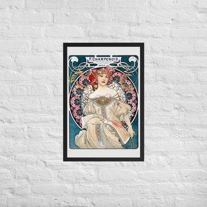 F. Champenois by Alphonse Maria Mucha