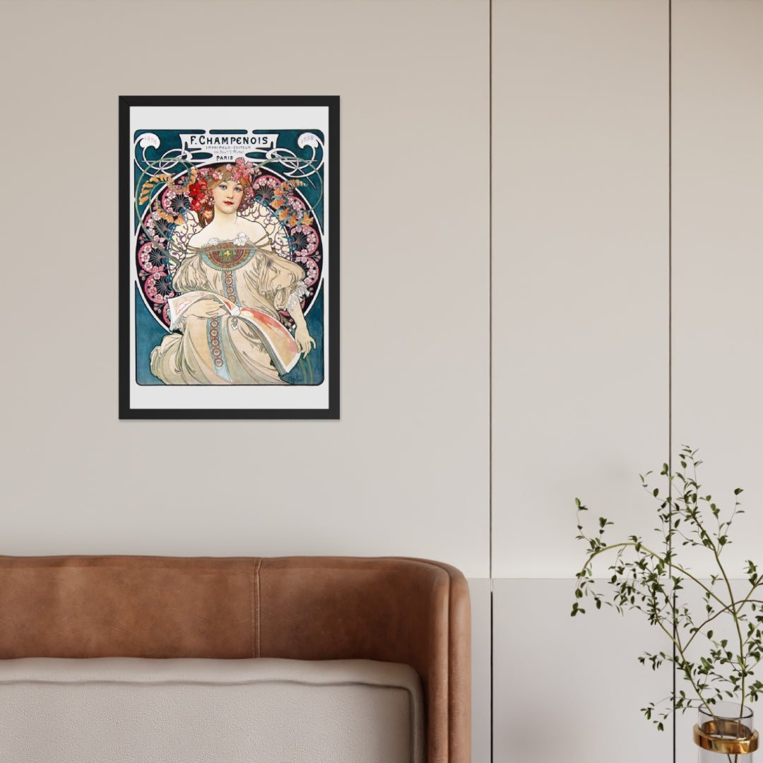 F. Champenois by Alphonse Maria Mucha