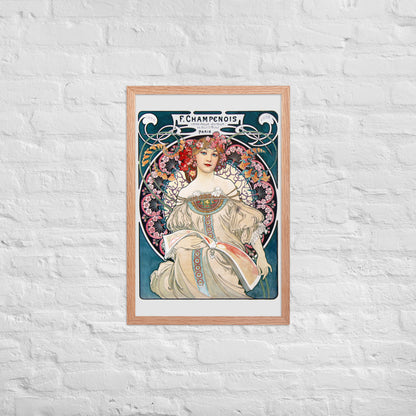 F. Champenois by Alphonse Maria Mucha