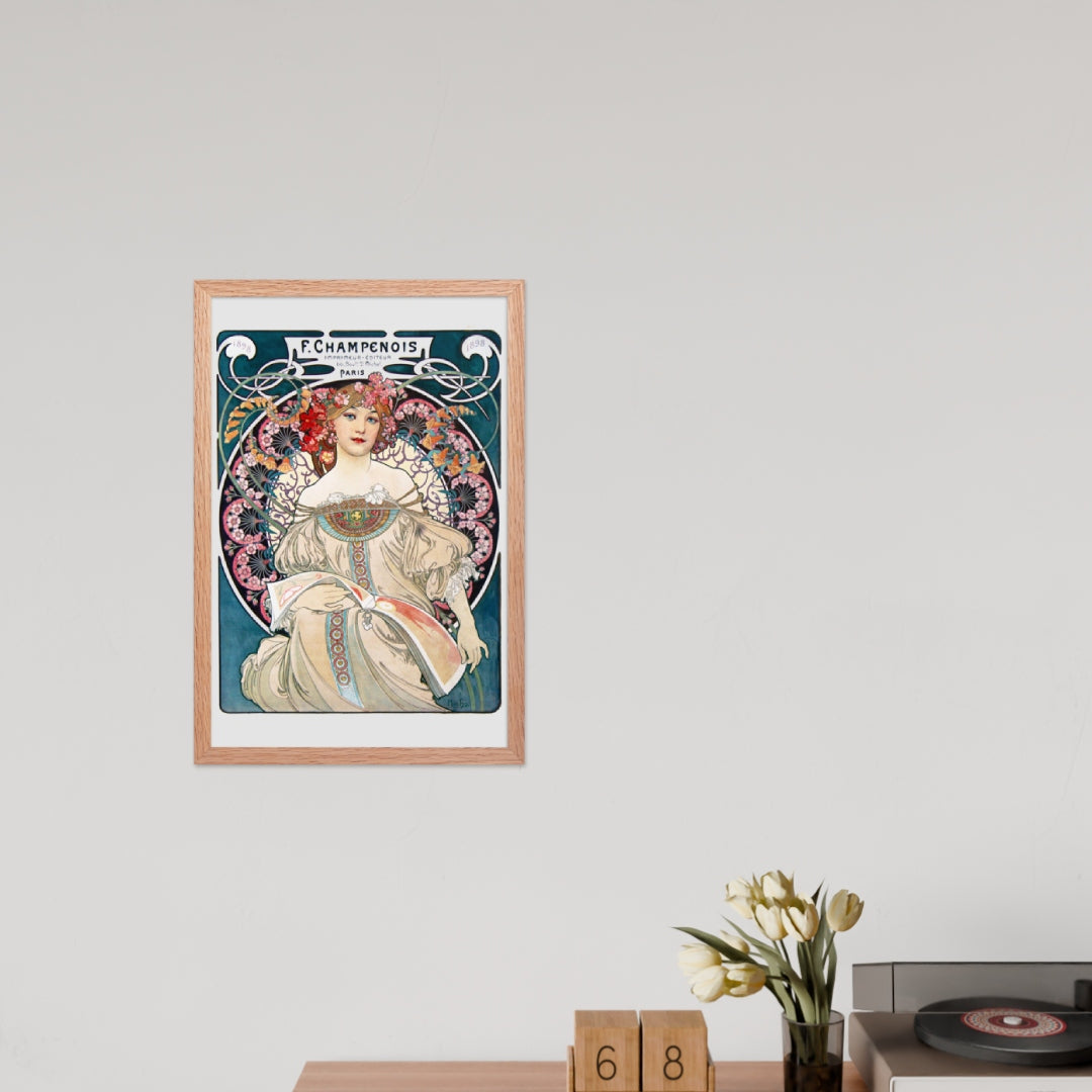 F. Champenois by Alphonse Maria Mucha