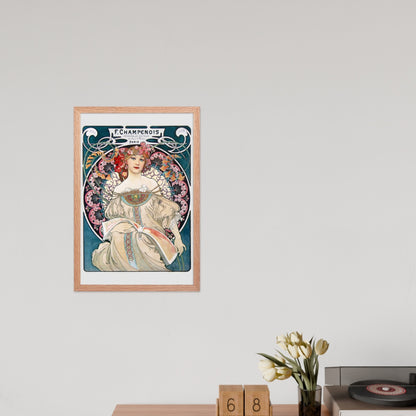 F. Champenois by Alphonse Maria Mucha