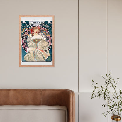 F. Champenois by Alphonse Maria Mucha