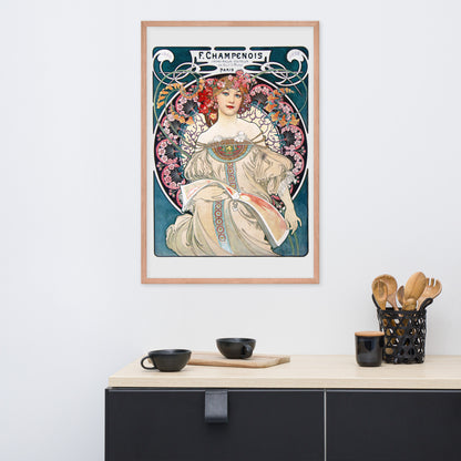 F. Champenois by Alphonse Maria Mucha