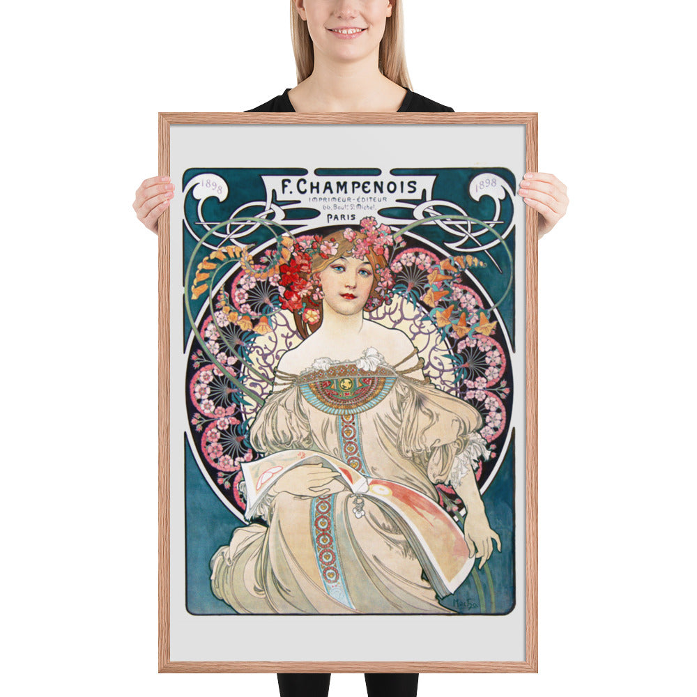 F. Champenois by Alphonse Maria Mucha