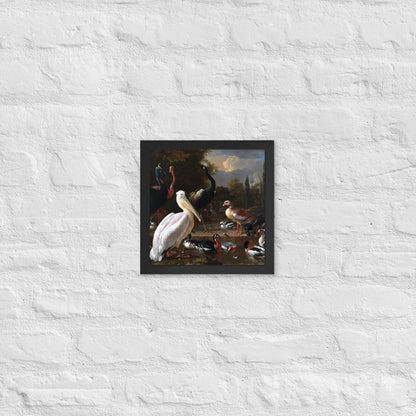 The Floating Feather by Melchior d' Hondecoeter