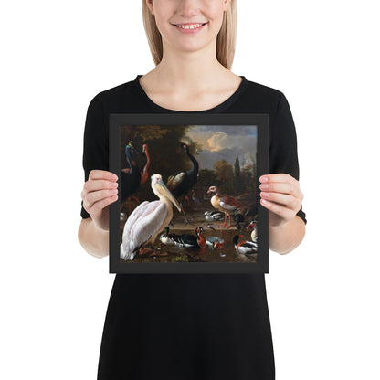 The Floating Feather by Melchior d' Hondecoeter