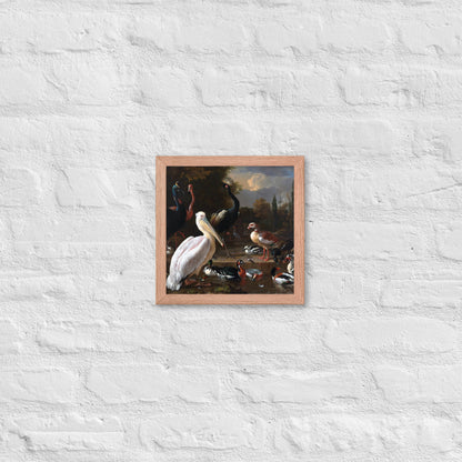 The Floating Feather by Melchior d' Hondecoeter