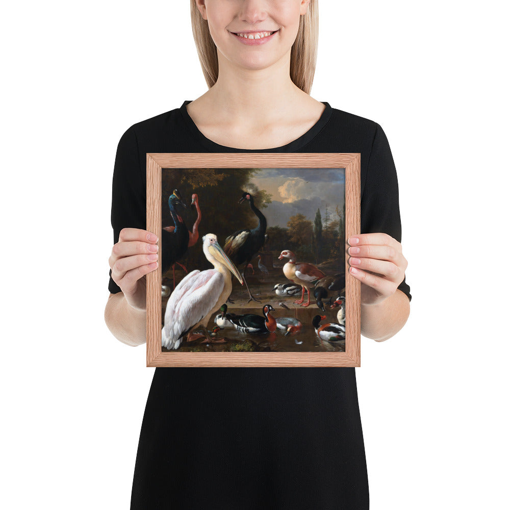 The Floating Feather by Melchior d' Hondecoeter