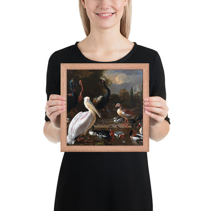 The Floating Feather by Melchior d' Hondecoeter