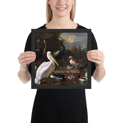 The Floating Feather by Melchior d' Hondecoeter