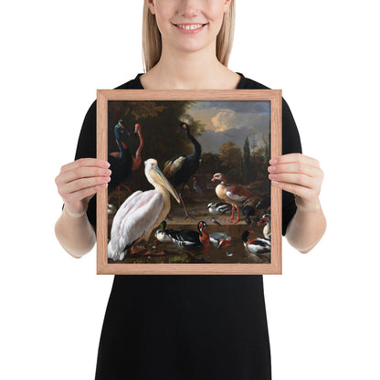 The Floating Feather by Melchior d' Hondecoeter