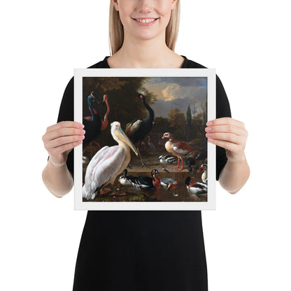 The Floating Feather by Melchior d' Hondecoeter