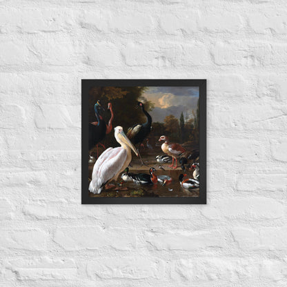 The Floating Feather by Melchior d' Hondecoeter