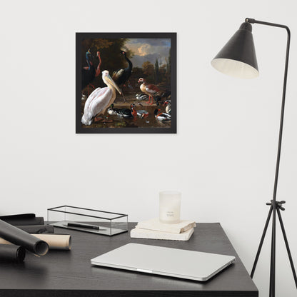 The Floating Feather by Melchior d' Hondecoeter