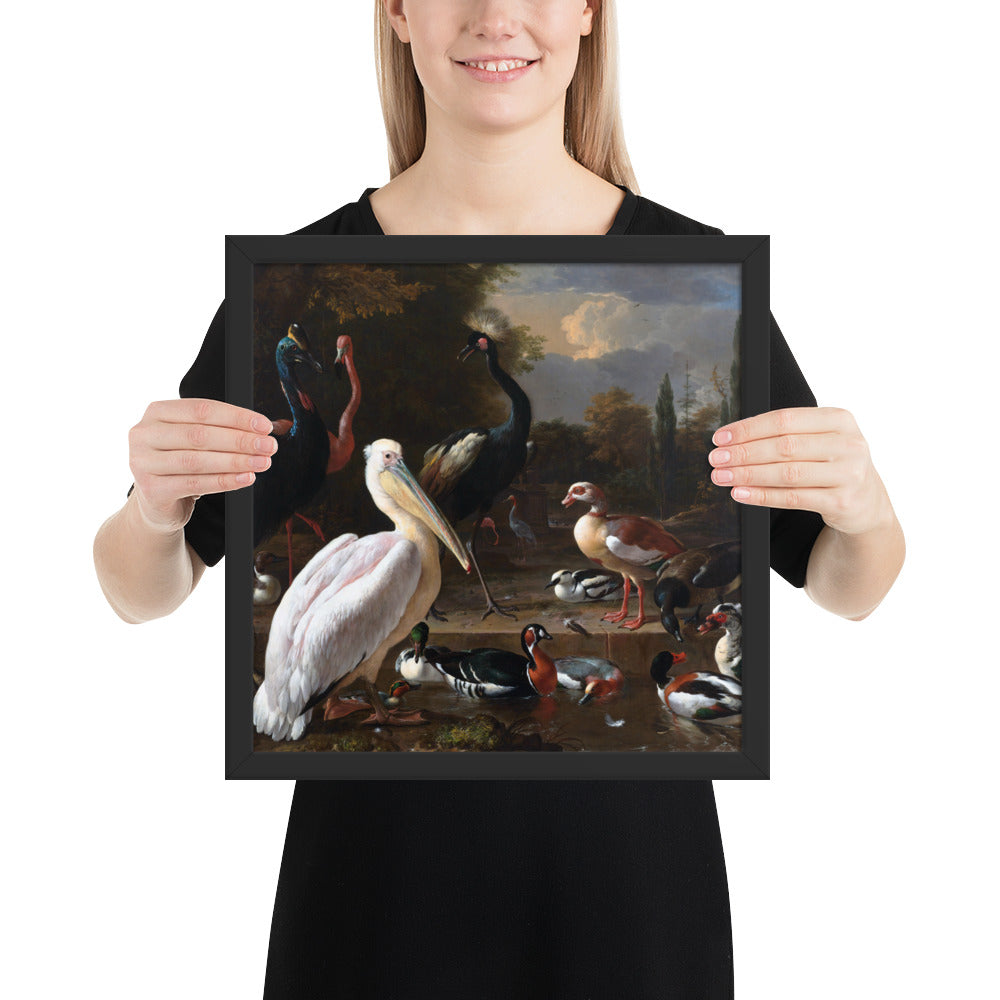 The Floating Feather by Melchior d' Hondecoeter