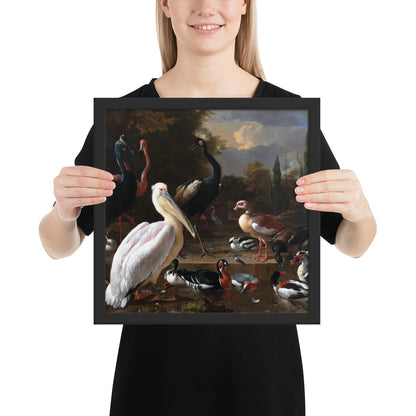 The Floating Feather by Melchior d' Hondecoeter