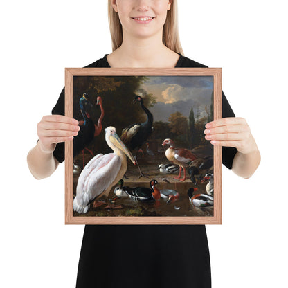 The Floating Feather by Melchior d' Hondecoeter