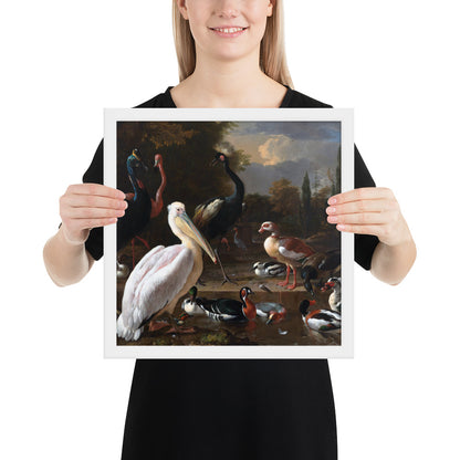 The Floating Feather by Melchior d' Hondecoeter