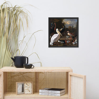 The Floating Feather by Melchior d' Hondecoeter