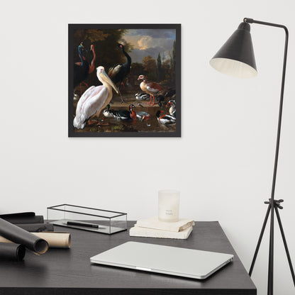 The Floating Feather by Melchior d' Hondecoeter