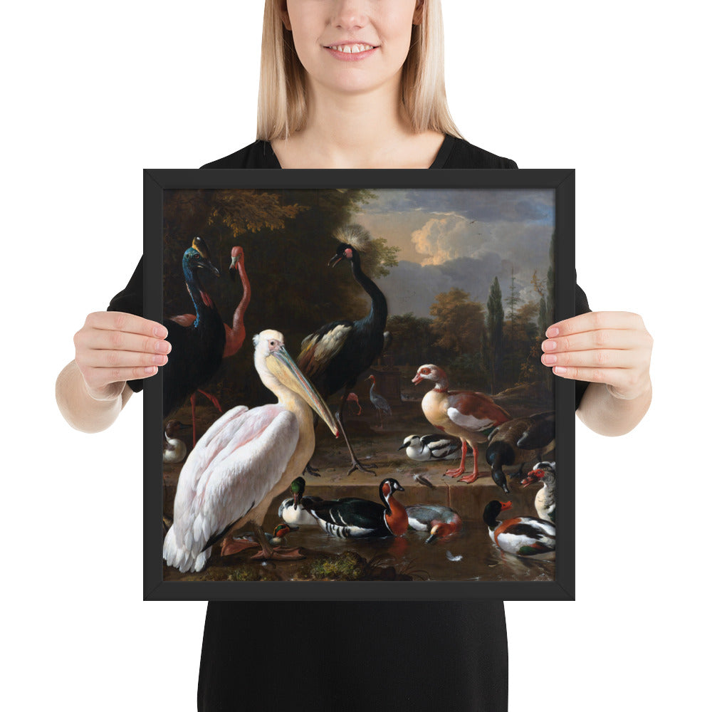 The Floating Feather by Melchior d' Hondecoeter