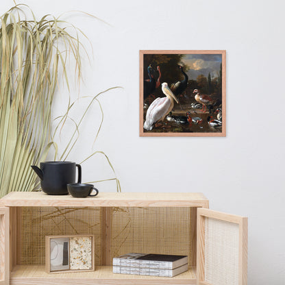 The Floating Feather by Melchior d' Hondecoeter