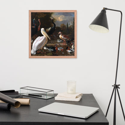 The Floating Feather by Melchior d' Hondecoeter