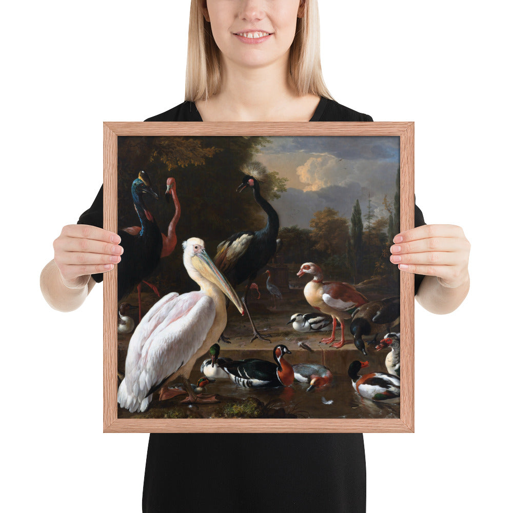 The Floating Feather by Melchior d' Hondecoeter