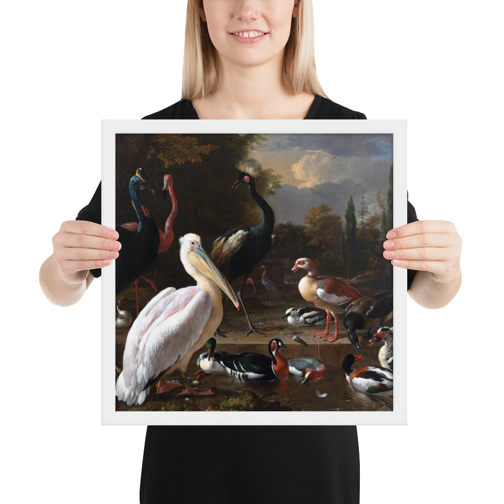 The Floating Feather by Melchior d' Hondecoeter