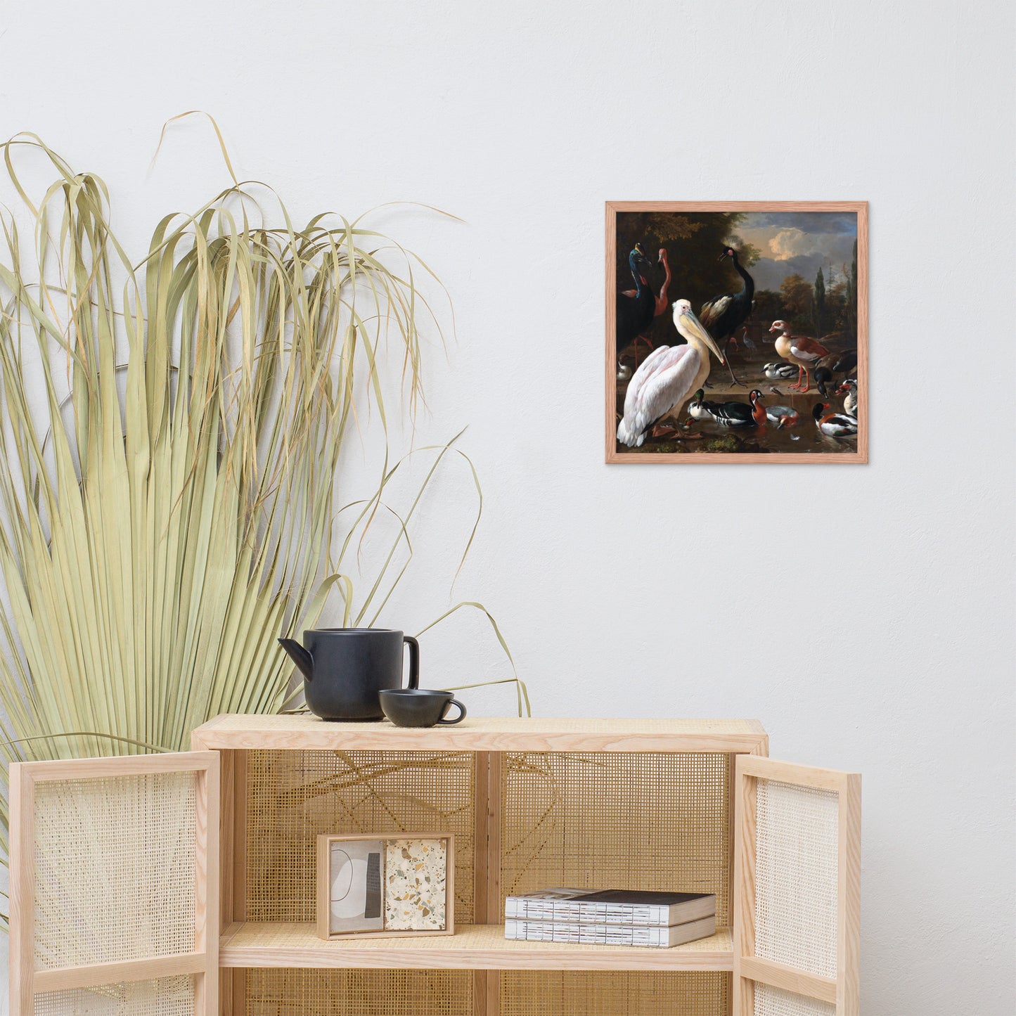 The Floating Feather by Melchior d' Hondecoeter