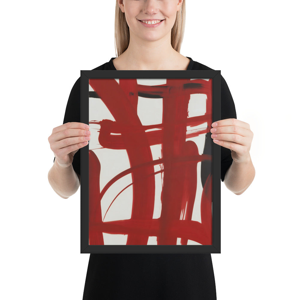 Flow – Abstract Brushstroke Expression