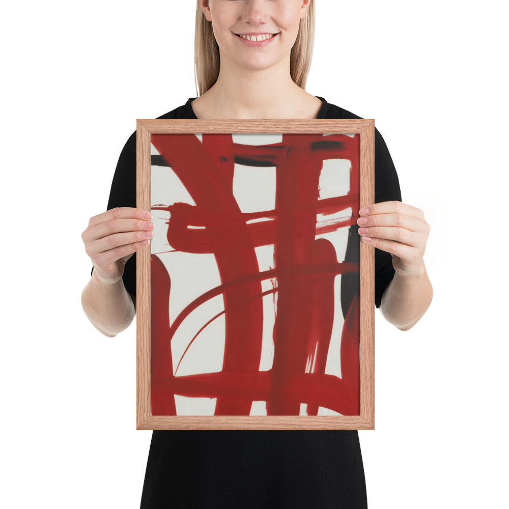 Flow – Abstract Brushstroke Expression