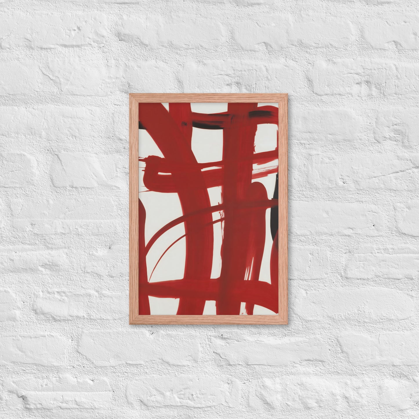 Flow – Abstract Brushstroke Expression