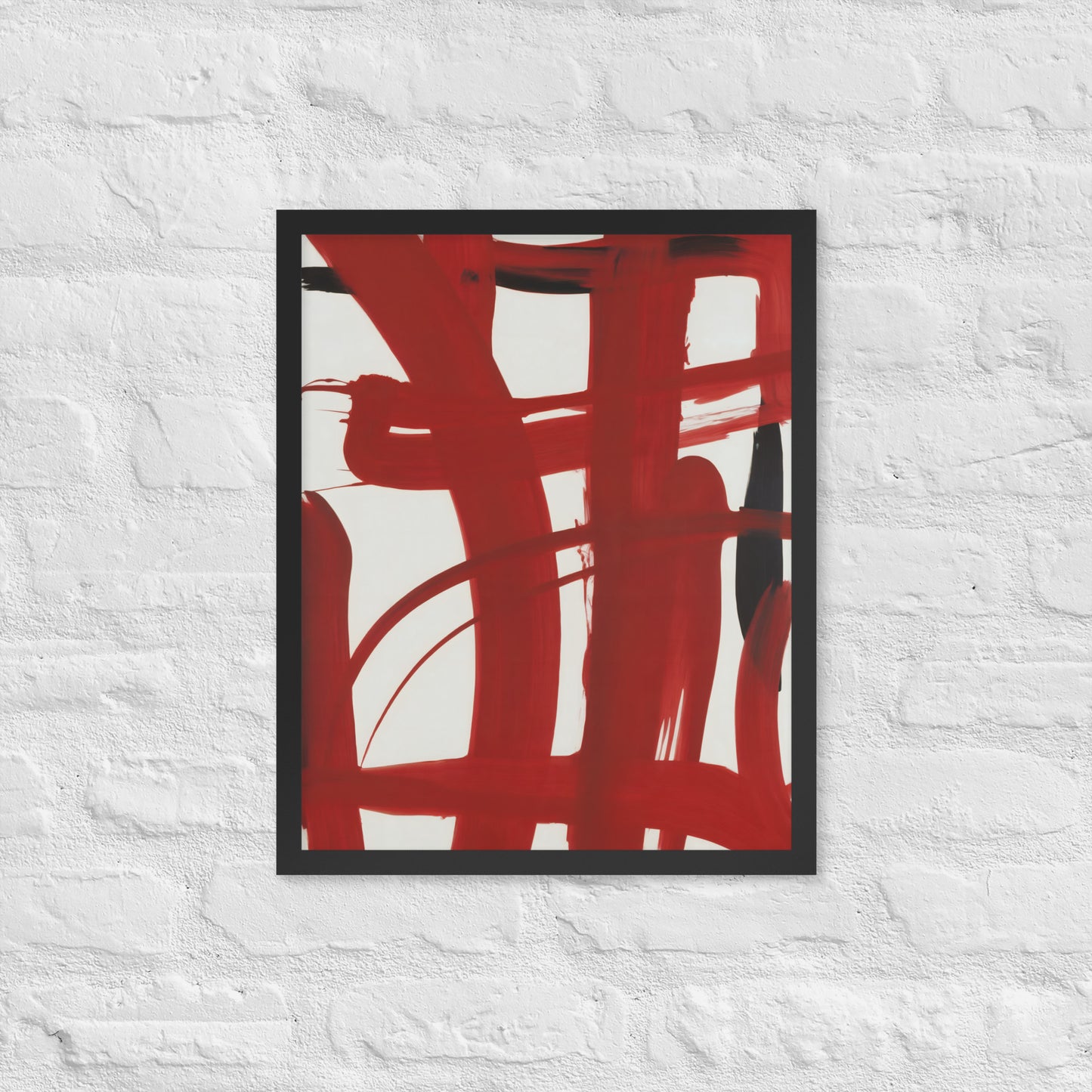 Flow – Abstract Brushstroke Expression