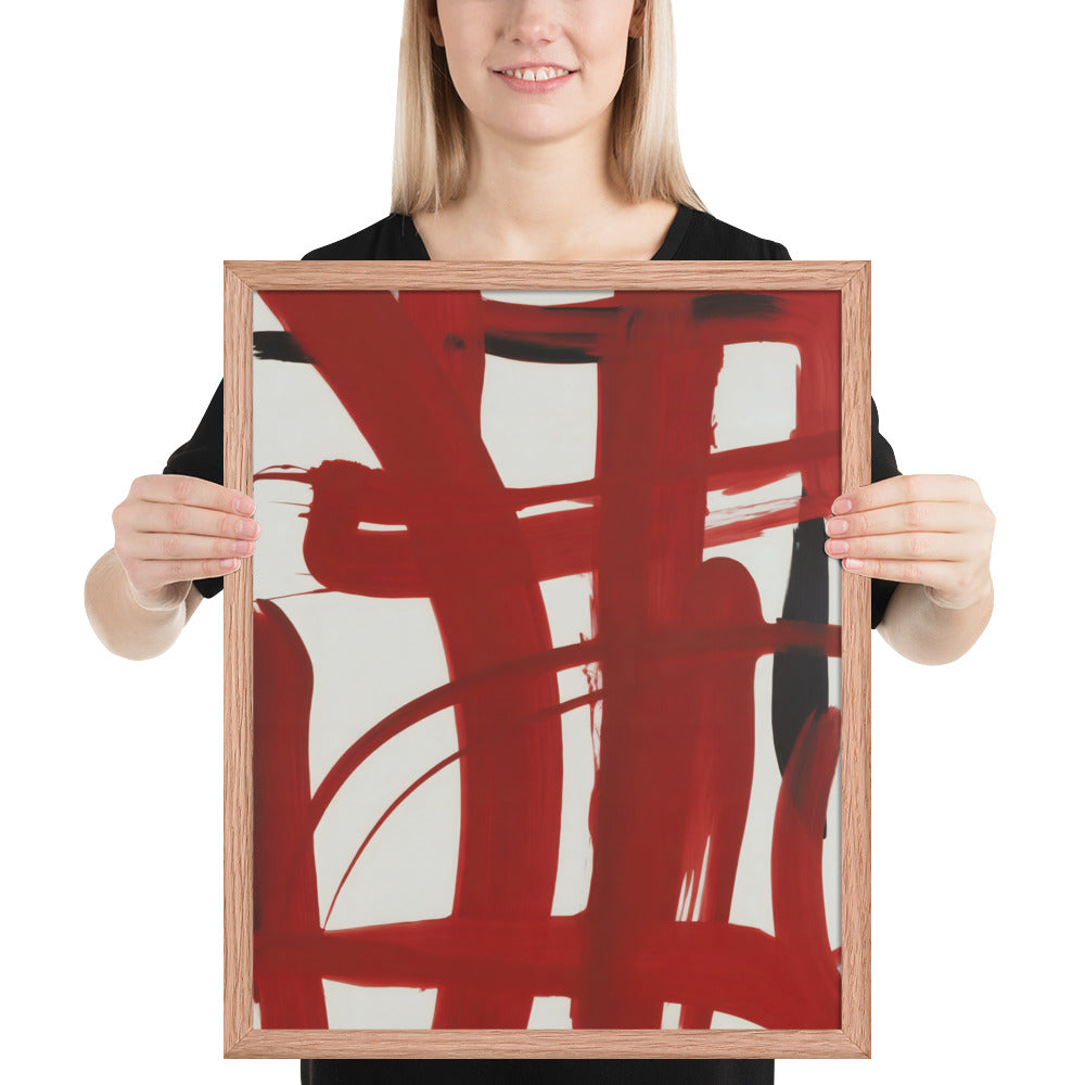 Flow – Abstract Brushstroke Expression