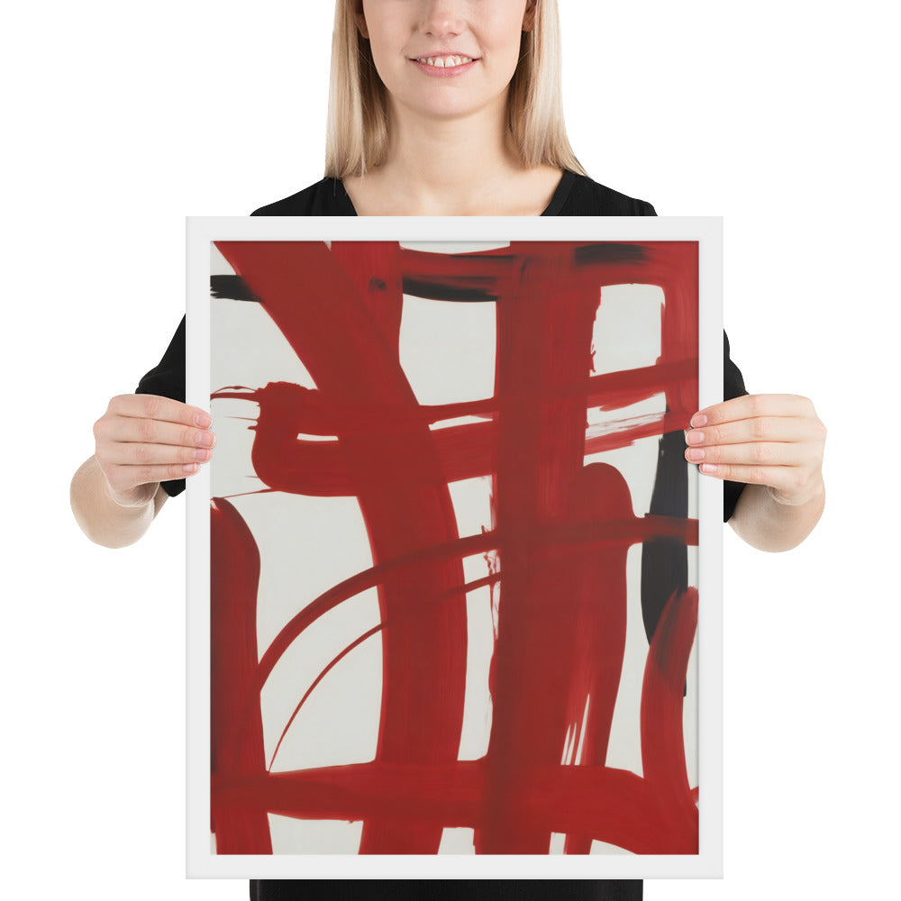 Flow – Abstract Brushstroke Expression