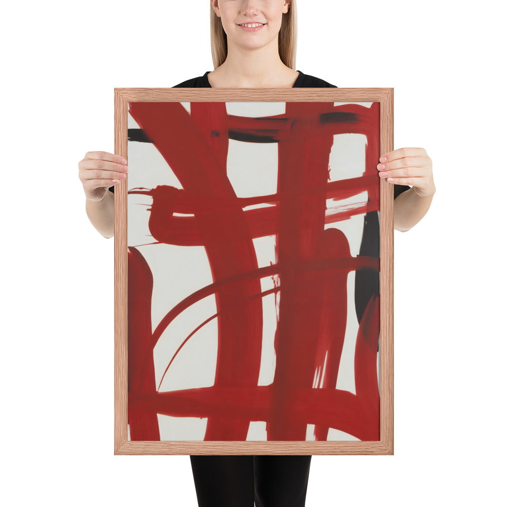 Flow – Abstract Brushstroke Expression