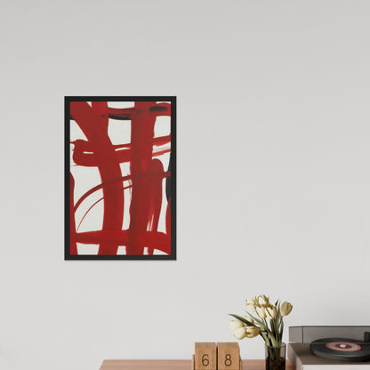 Flow – Abstract Brushstroke Expression