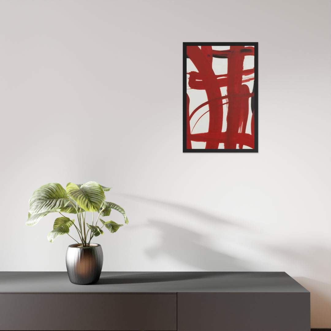 Flow – Abstract Brushstroke Expression