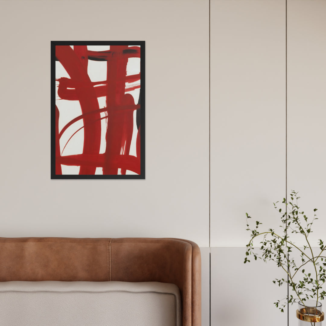 Flow – Abstract Brushstroke Expression