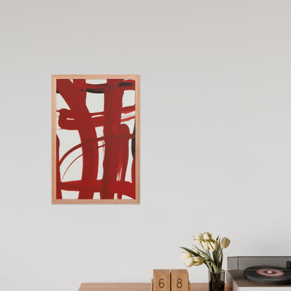 Flow – Abstract Brushstroke Expression