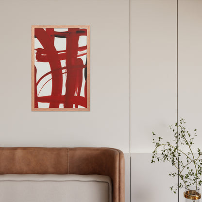 Flow – Abstract Brushstroke Expression