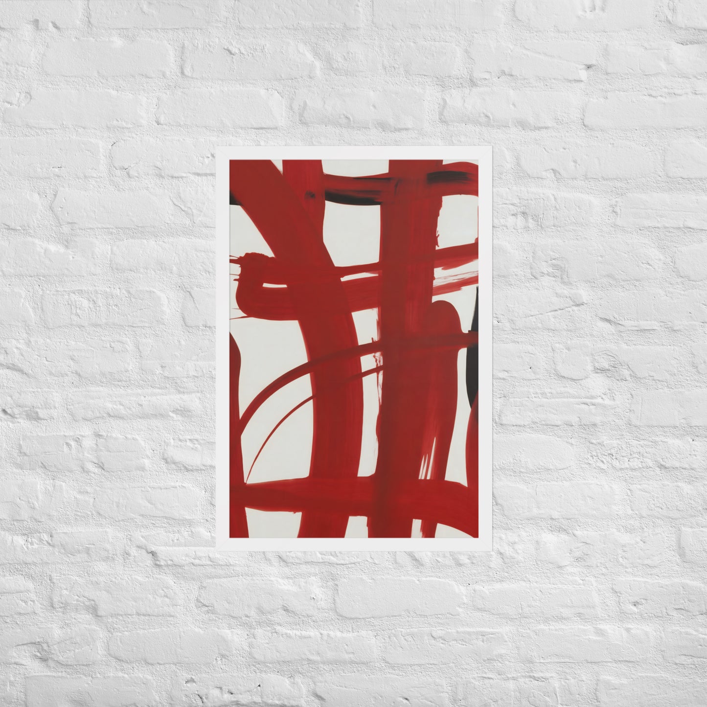 Flow – Abstract Brushstroke Expression